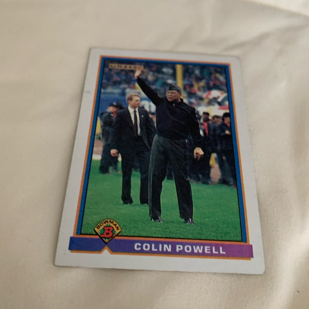 1991 Topps Bowman Colin Powell 533